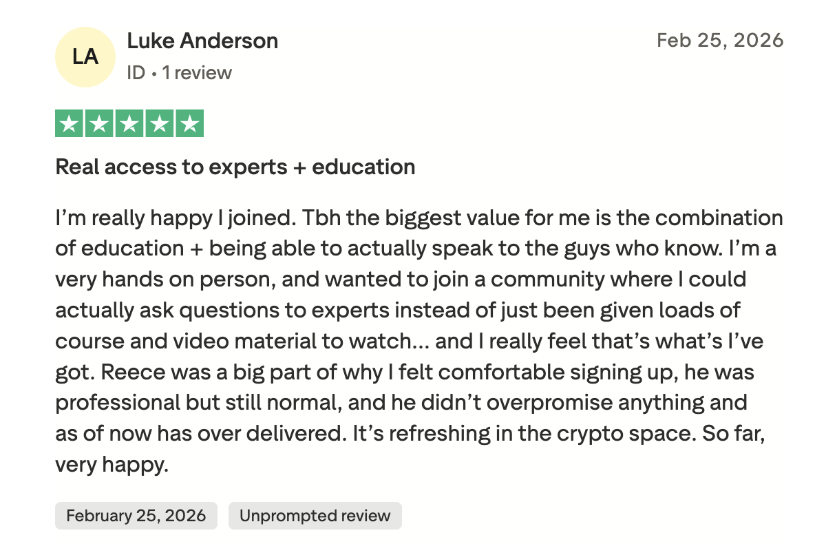 Trustpilot review