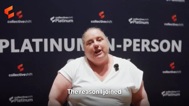 Christine, Collective Shift member, in their video story
