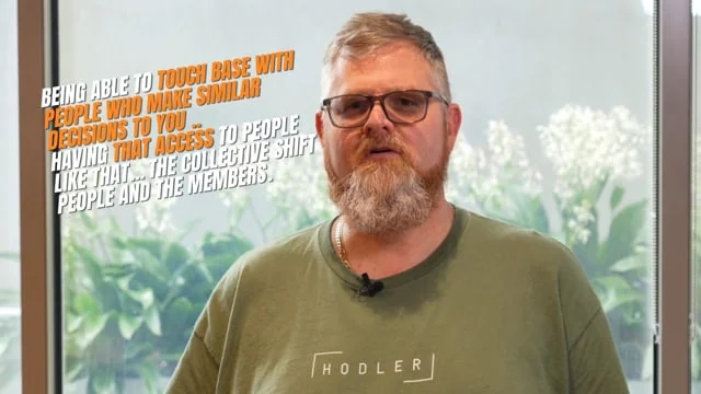 Ryan, Collective Shift member, in their video story