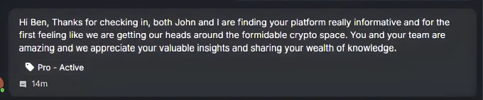 Member review