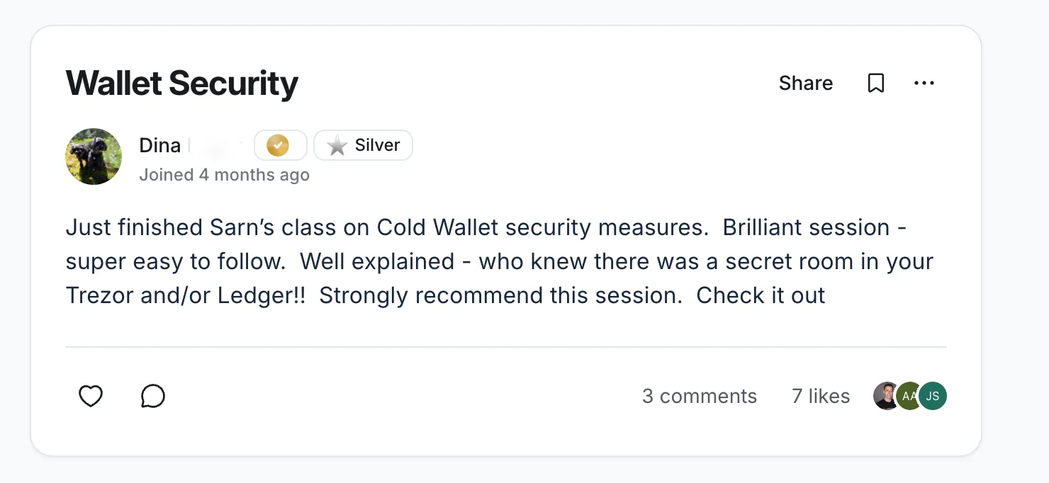 Member review