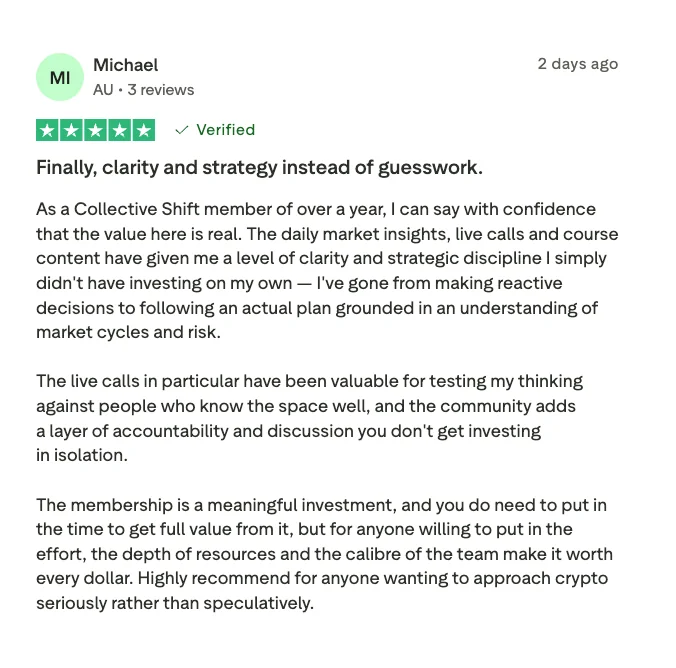 Member review