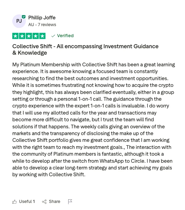 Member review