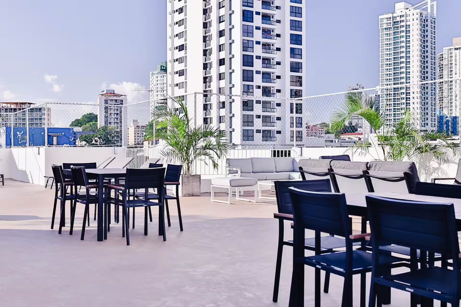Rooftop terrace