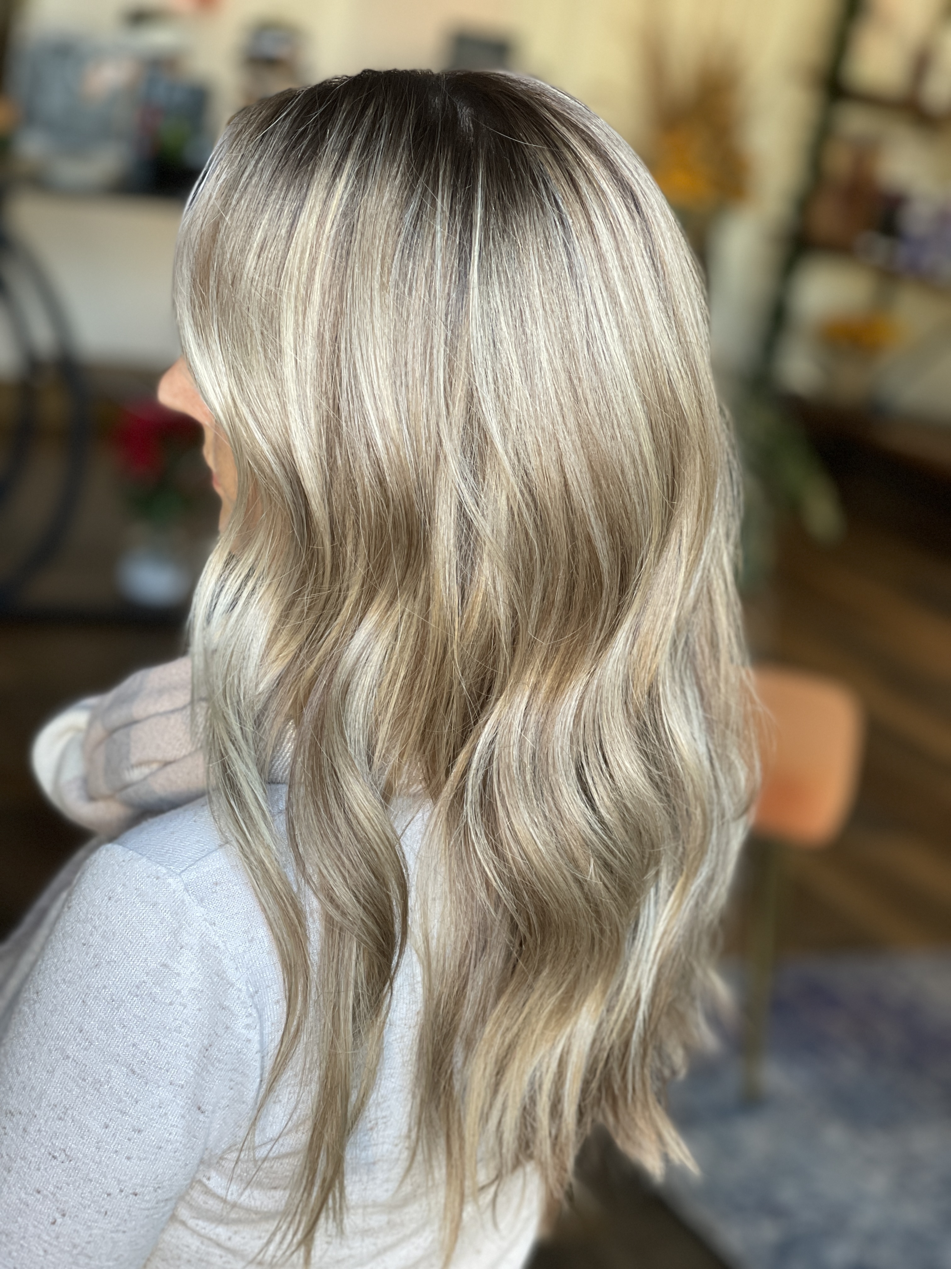 Soft, smoothed curls after a Brazilian Blowout