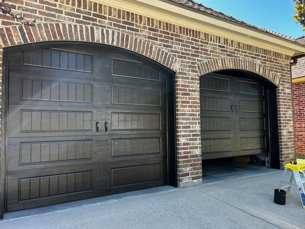Before: weathered home exterior