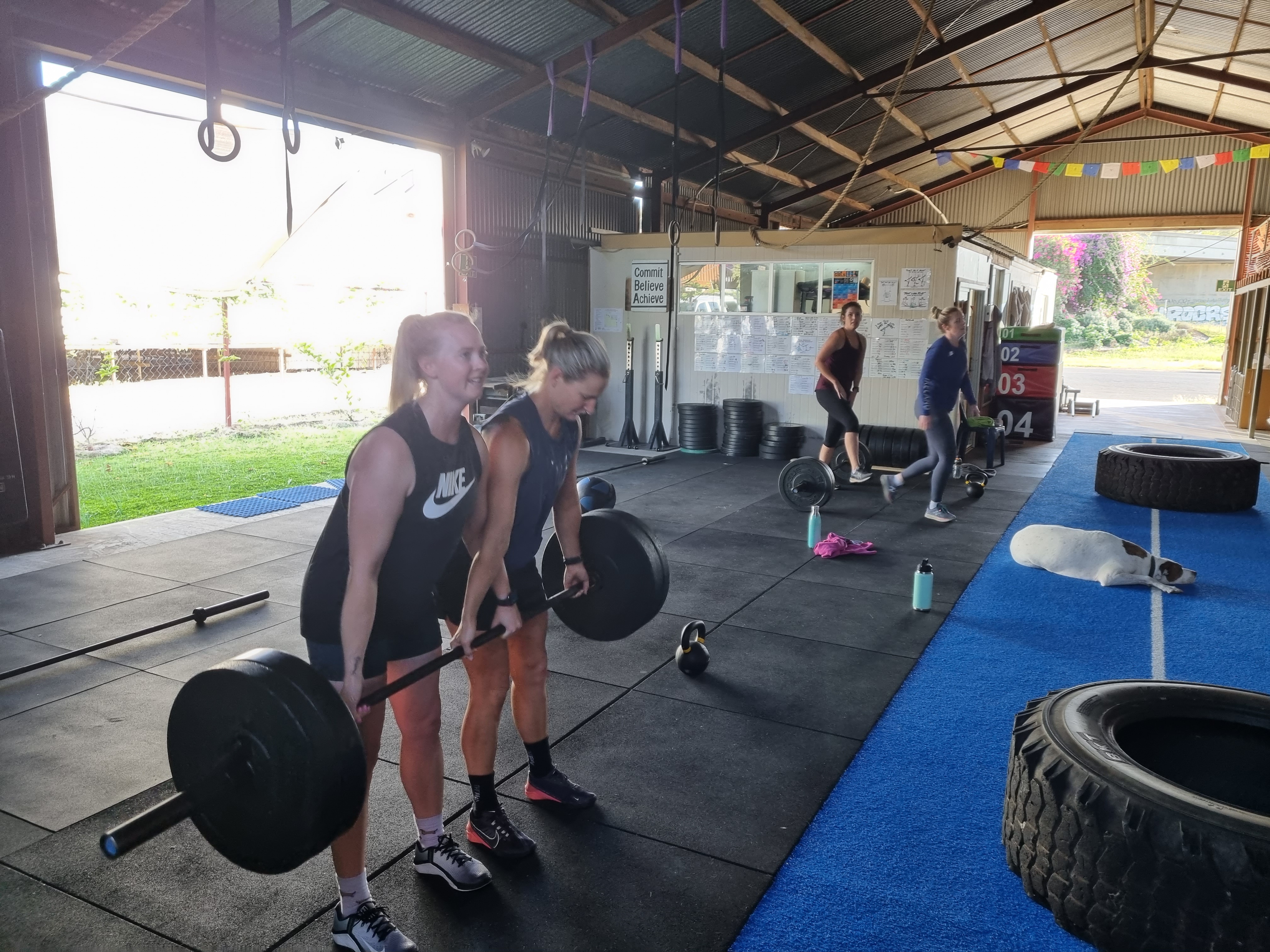 Strength and conditioning class at DropBear CrossFit