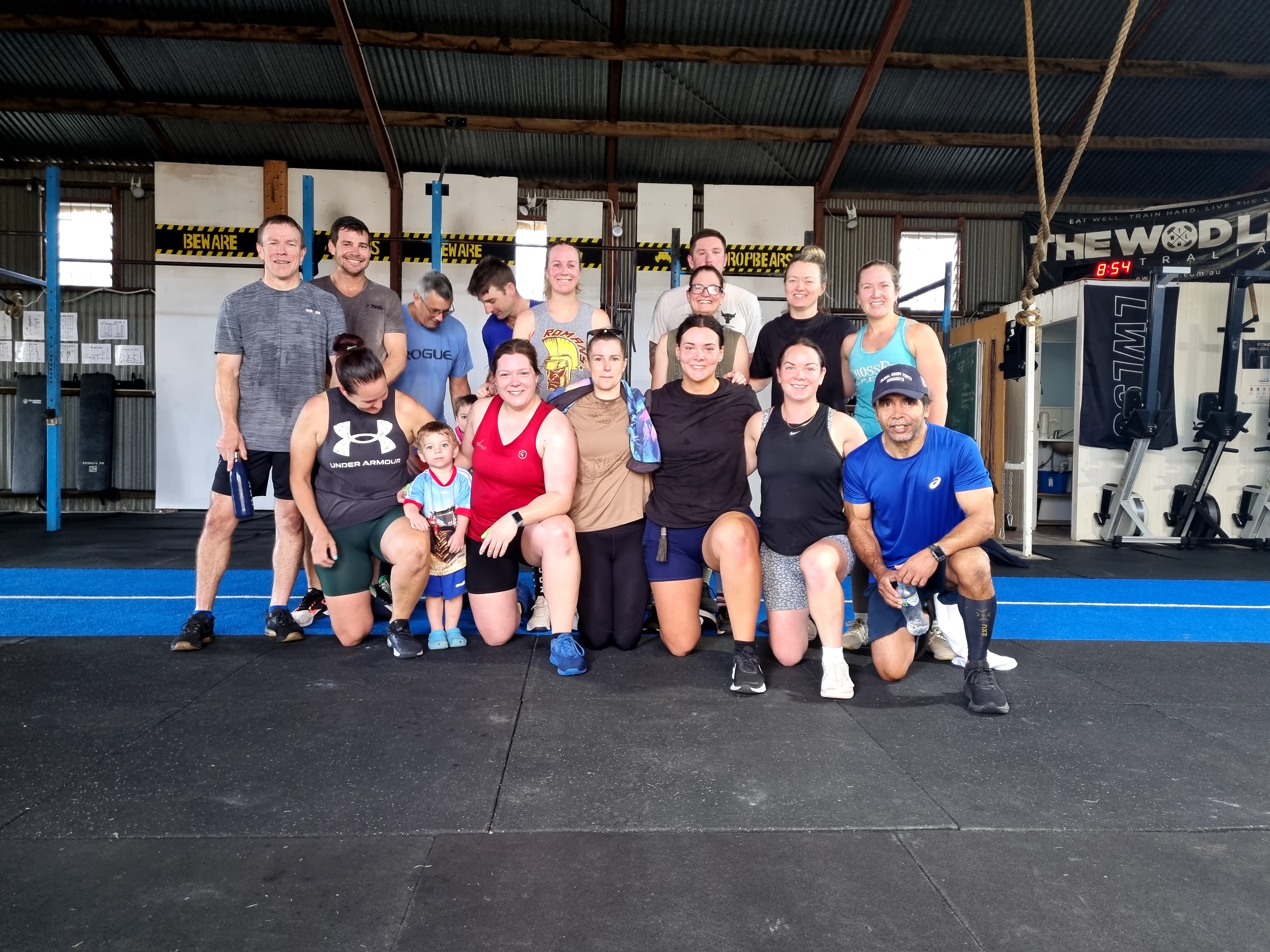 The DropBear CrossFit gym in Chinchilla