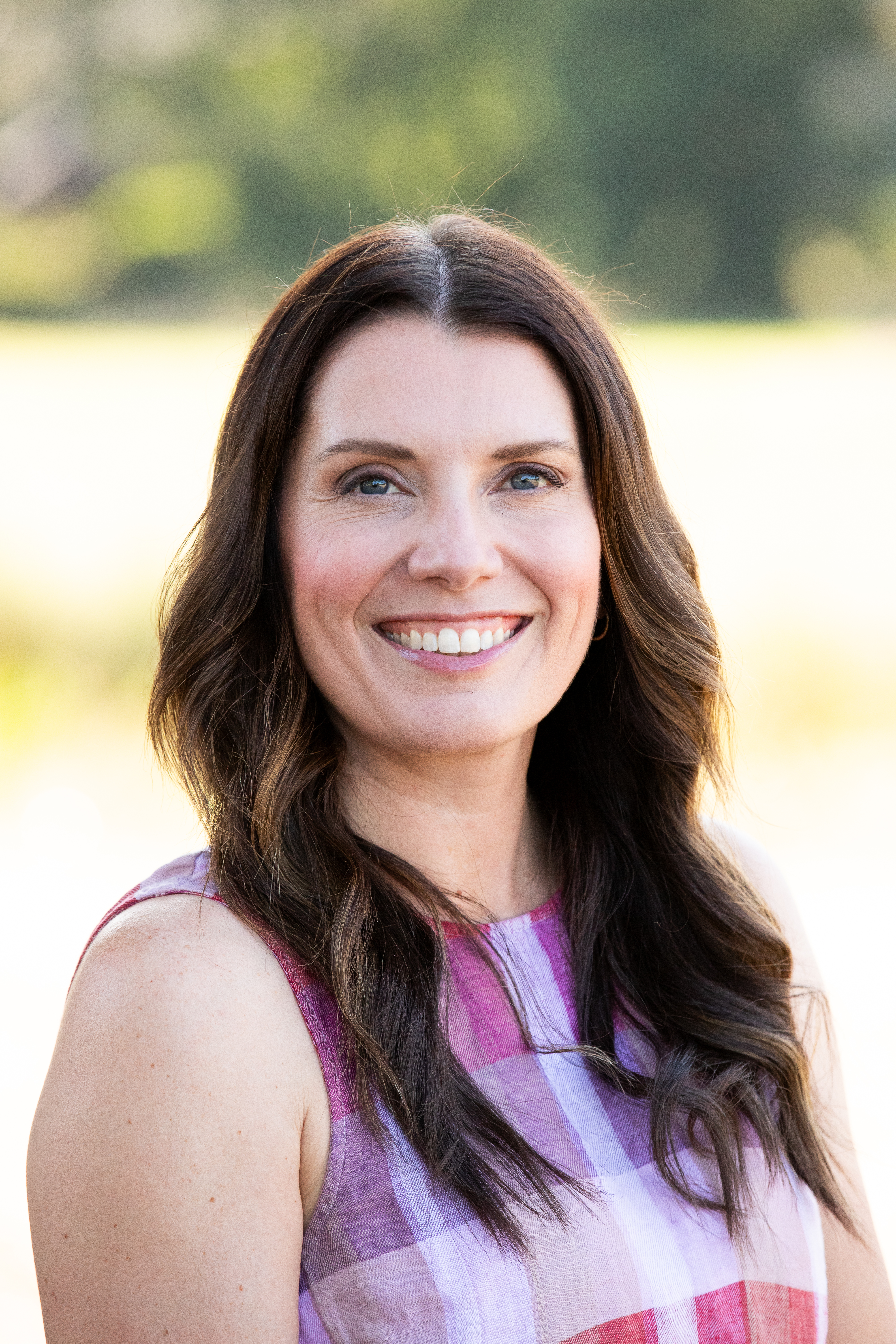 Michelle Sutherland smiling outdoors