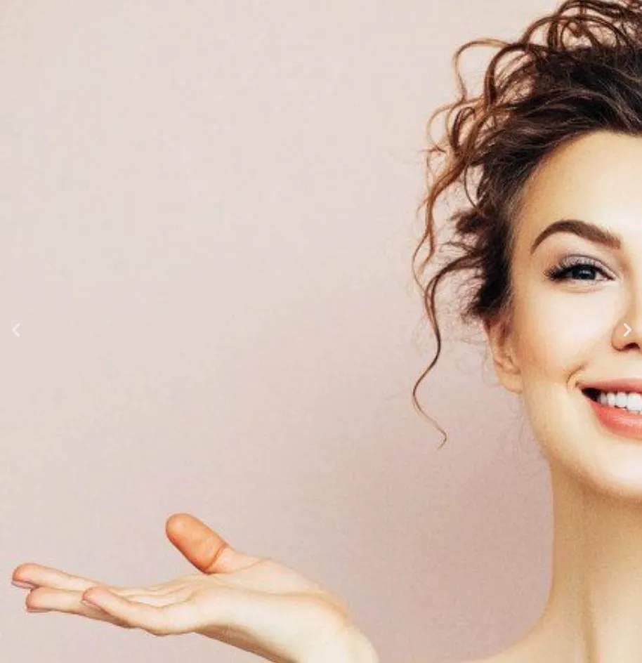 Woman with healthy hair