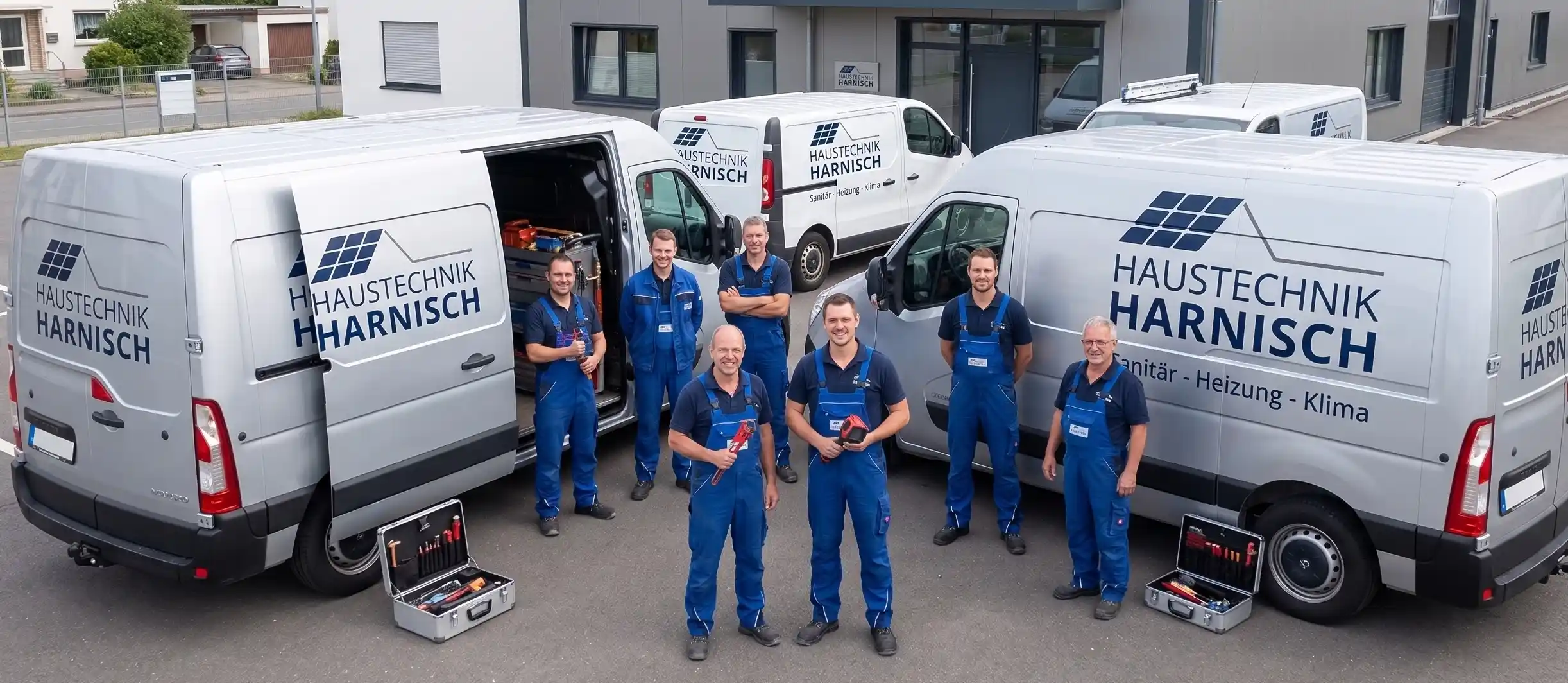 Das Team von Haustechnik Harnisch in Dresden