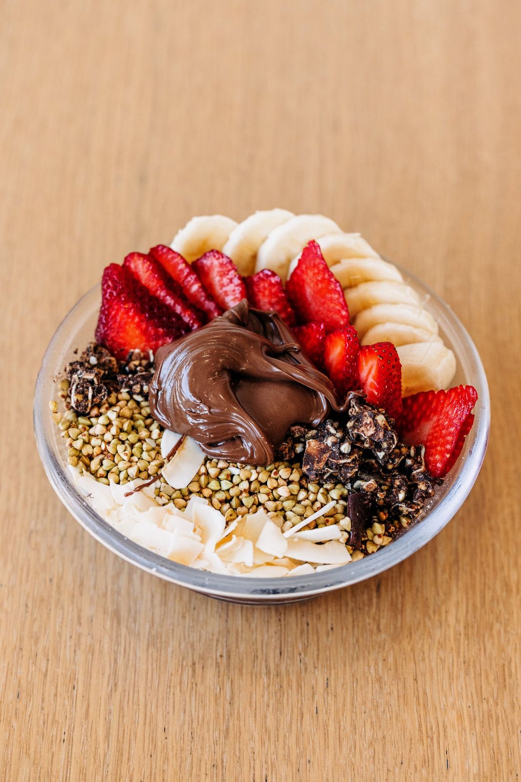 The Sweet As Bowl — açai, choc, strawberries and banana