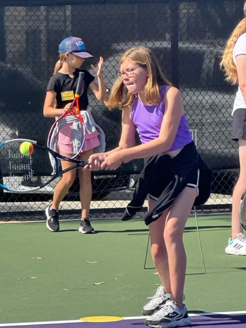 Tennis training