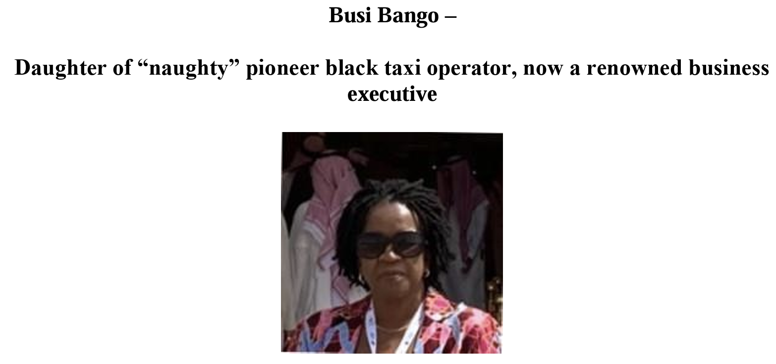 Busi Bango — Zimbabwean Business legend