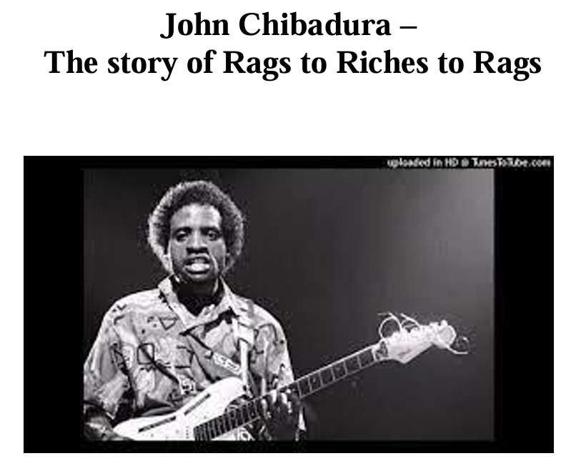 John Chibadura — Zimbabwean Music legend