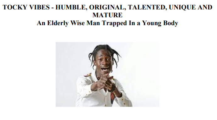 Tocky Vibes — Zimbabwean Music legend