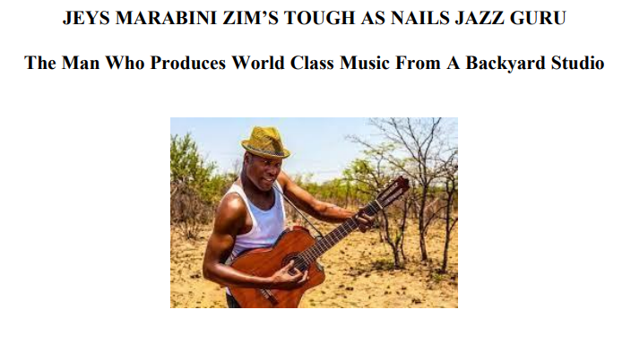 Jeys Marabini — Zimbabwean Music legend