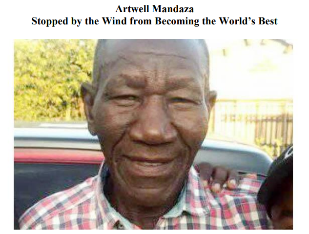 Artwell Mandaza — Zimbabwean Athletics legend