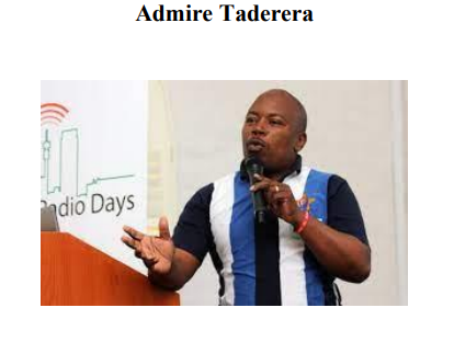 Admire Taderera — Zimbabwean Broadcasting legend