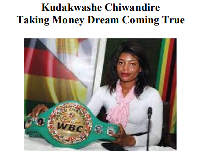 Kudakwashe "Take Money" Chiwandire — Zimbabwean Boxing legend
