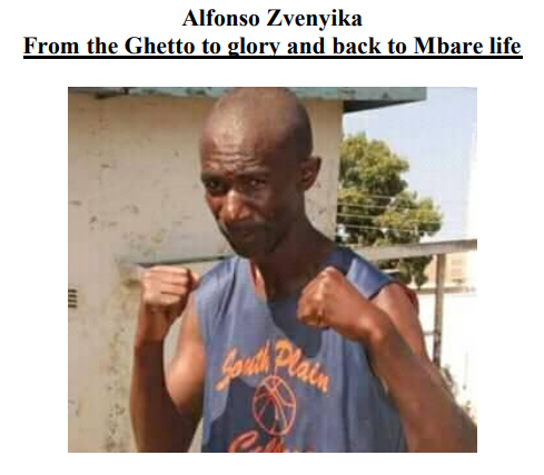 Alfonso "Mosquito" Zvenyika — Zimbabwean Boxing legend