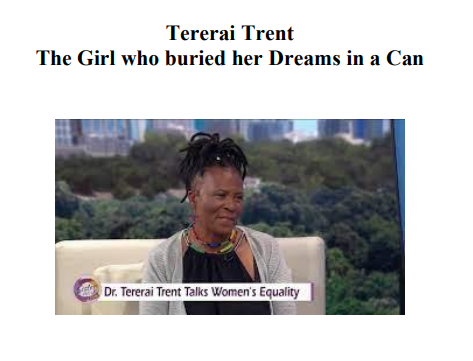 Tererai Trent — Zimbabwean Professors/Educators legend