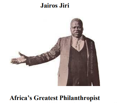 Jairos Jiri — Zimbabwean Philanthropy legend
