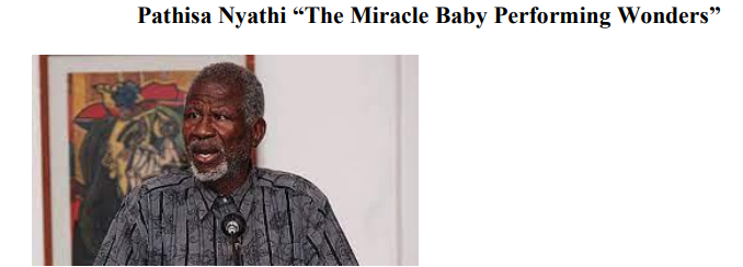 Pathisa Nyathi — Zimbabwean Authors and Writers legend