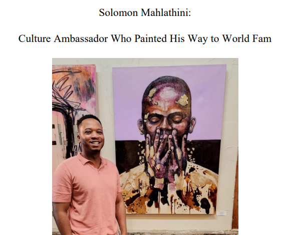 Solomon Mahlathini — Zimbabwean Authors and Writers legend