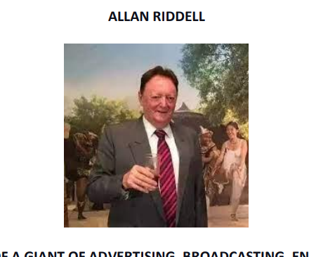 Allan Riddell — Zimbabwean Broadcasting legend