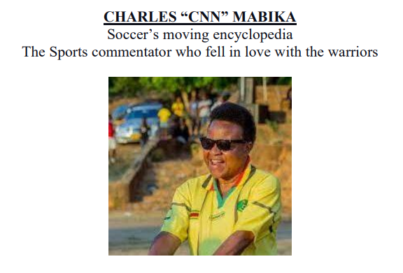 Charles Mabika — Zimbabwean Soccer Commentary legend