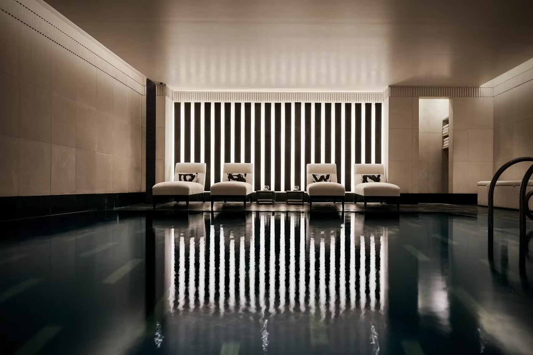 Spa interior at The Connaught, Aman