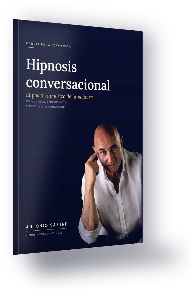 Portada del manual Hipnosis conversacional, el poder hipnótico de la palabra
