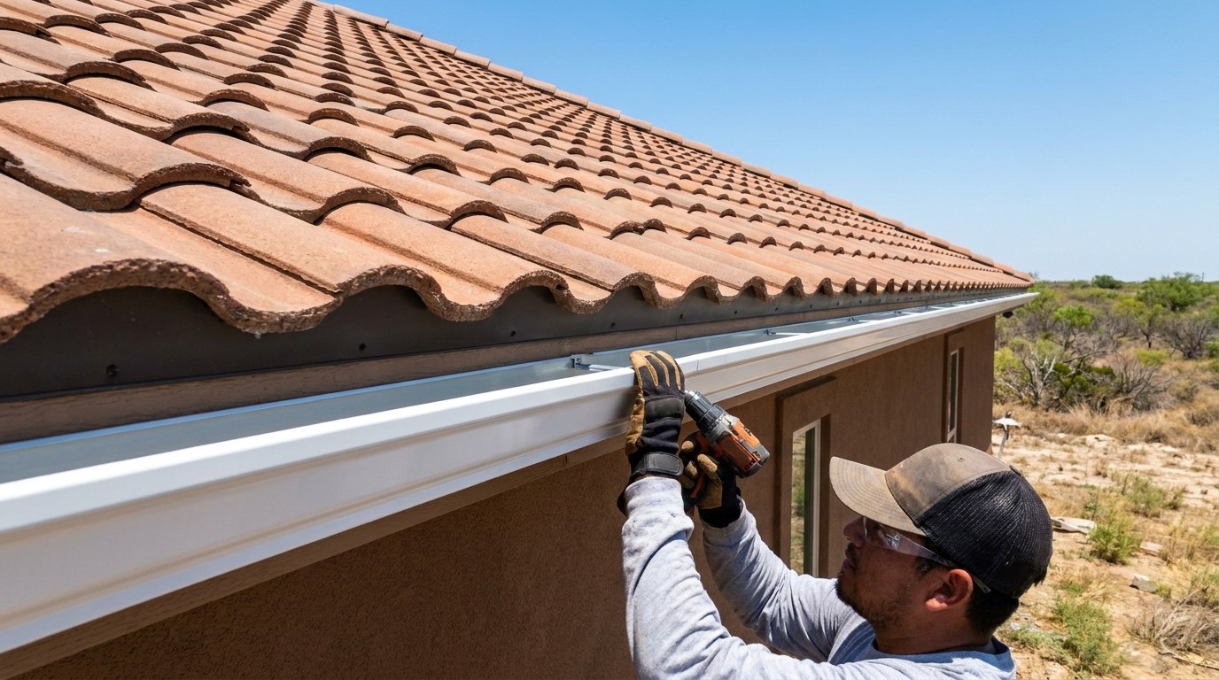 Roof replacement completed by Trace Roofing & Construction in McAllen TX