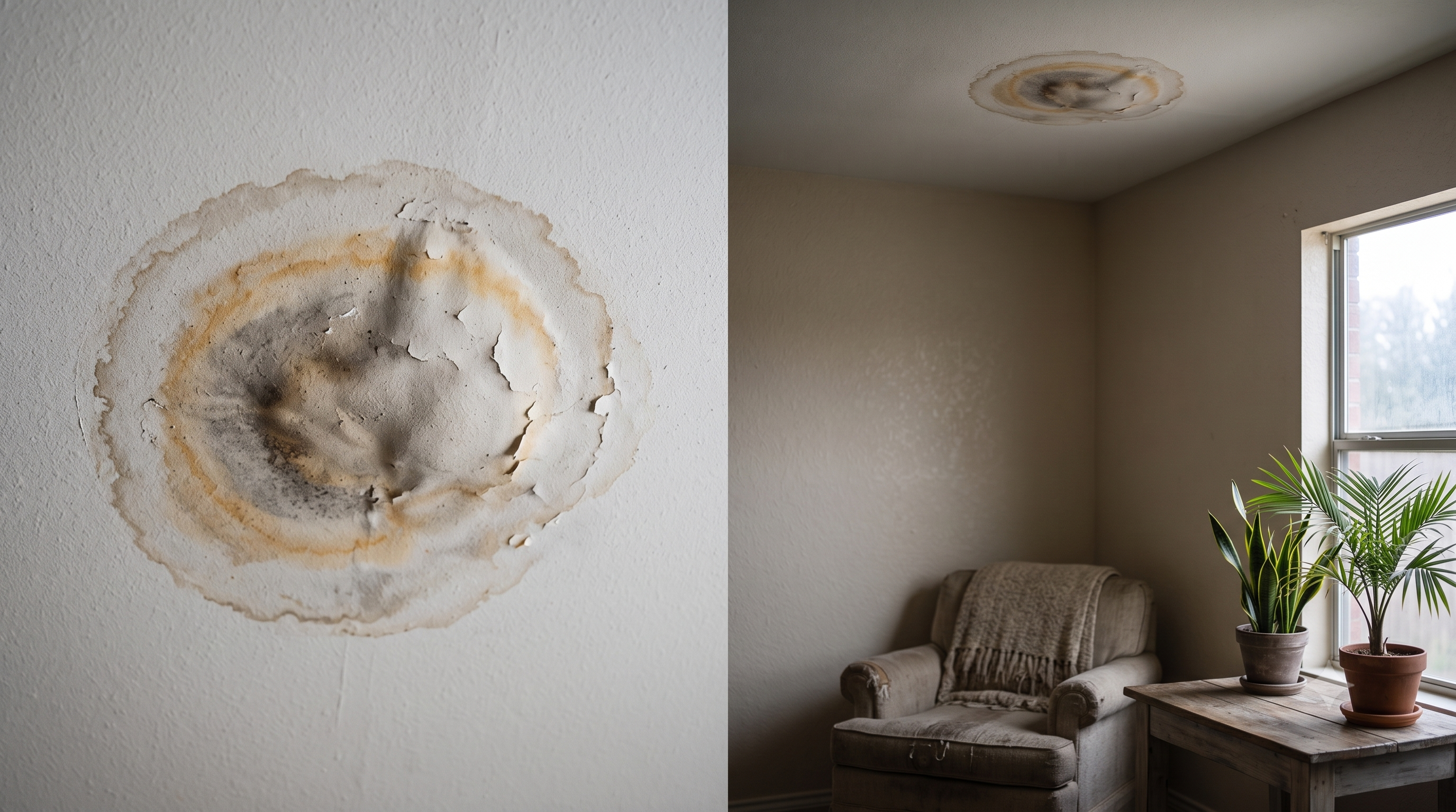 Roof Damage vs. Interior Damage Assessment
