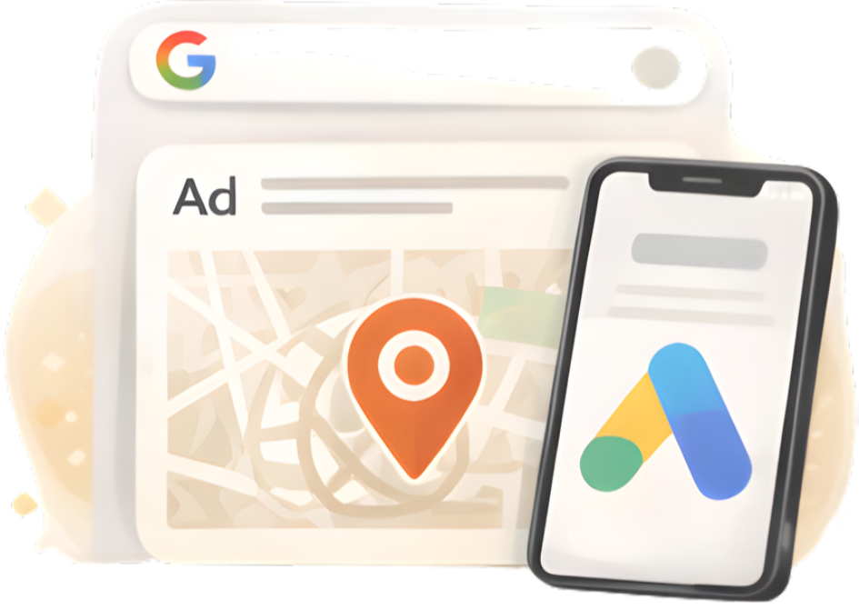 Google Ads service illustration