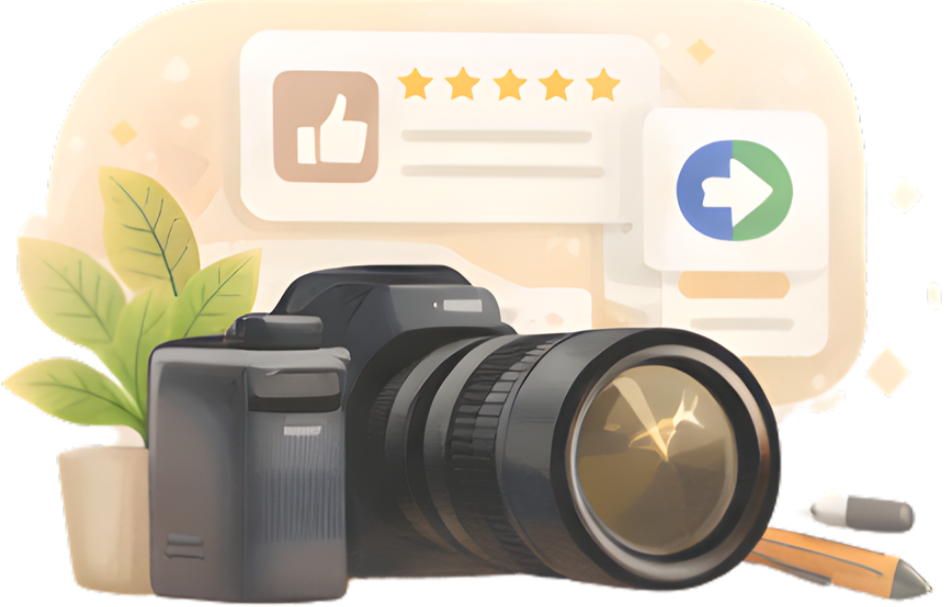 Content Creation service illustration