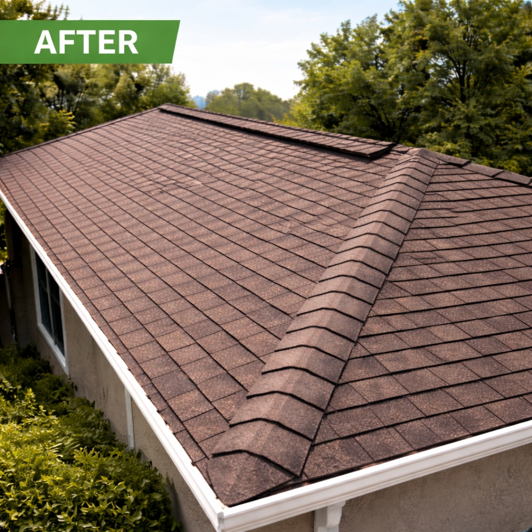 Roofing after