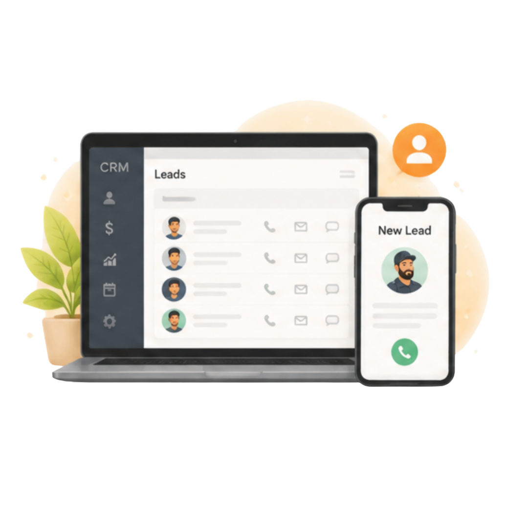 CRM Setup service illustration