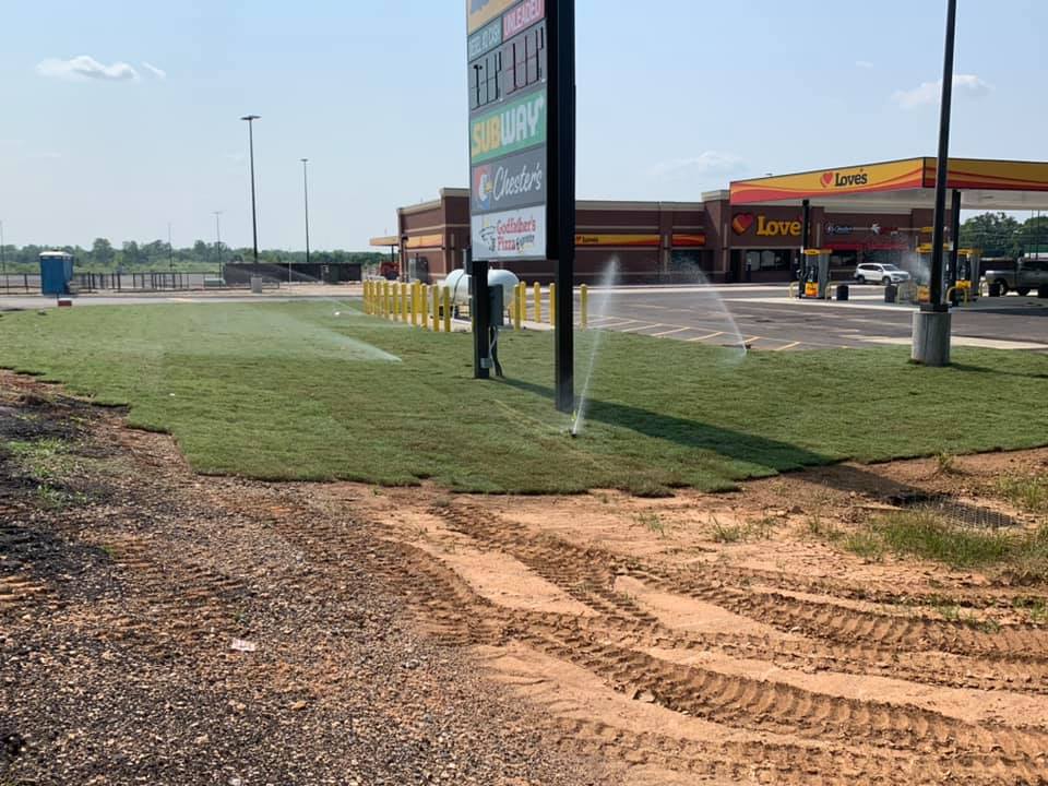 Commercial Sodding in Northeast Louisiana