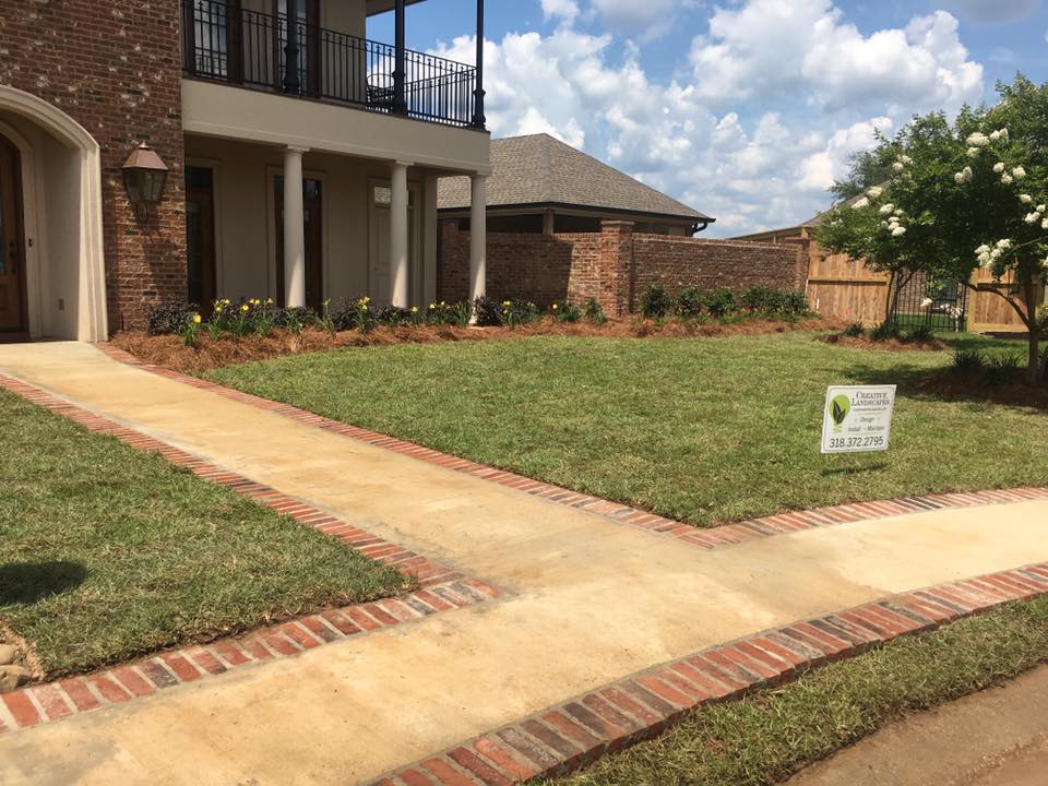 Sod installation in Sterlington, LA