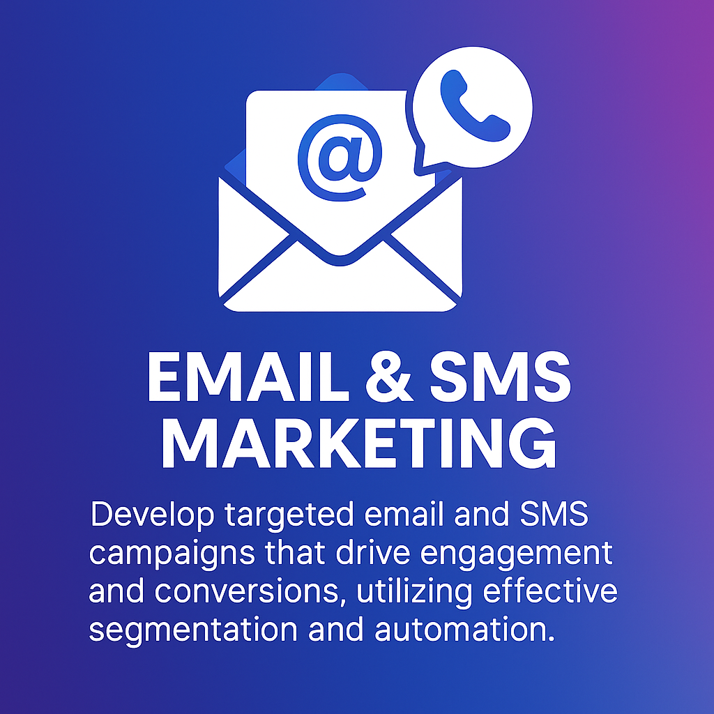 Email and SMS Marketing