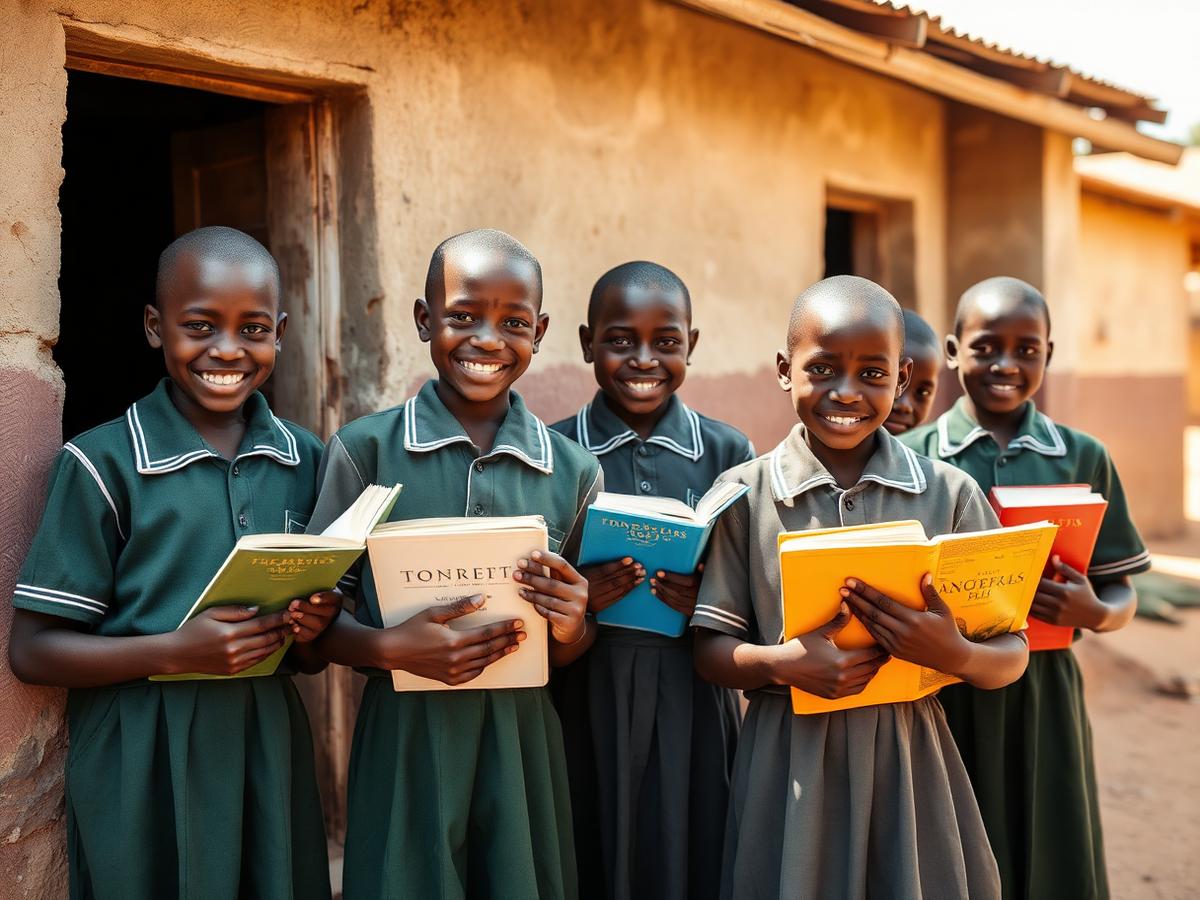 Education & Skills — children in school uniform