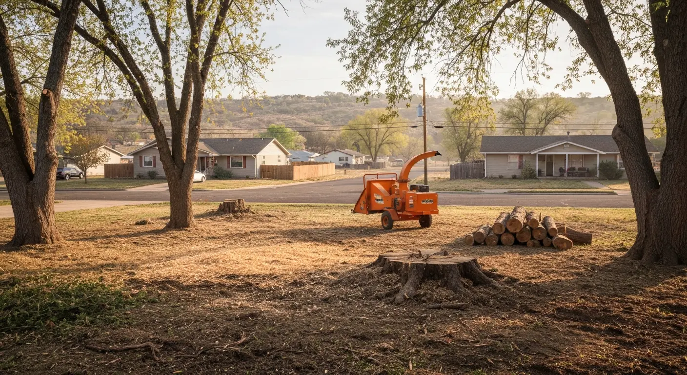 Tree removal service in Terry