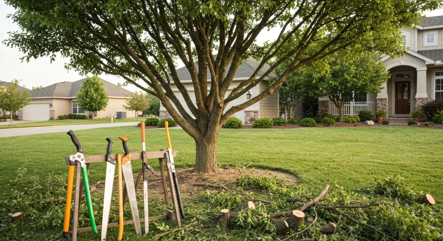 Tree trimming service