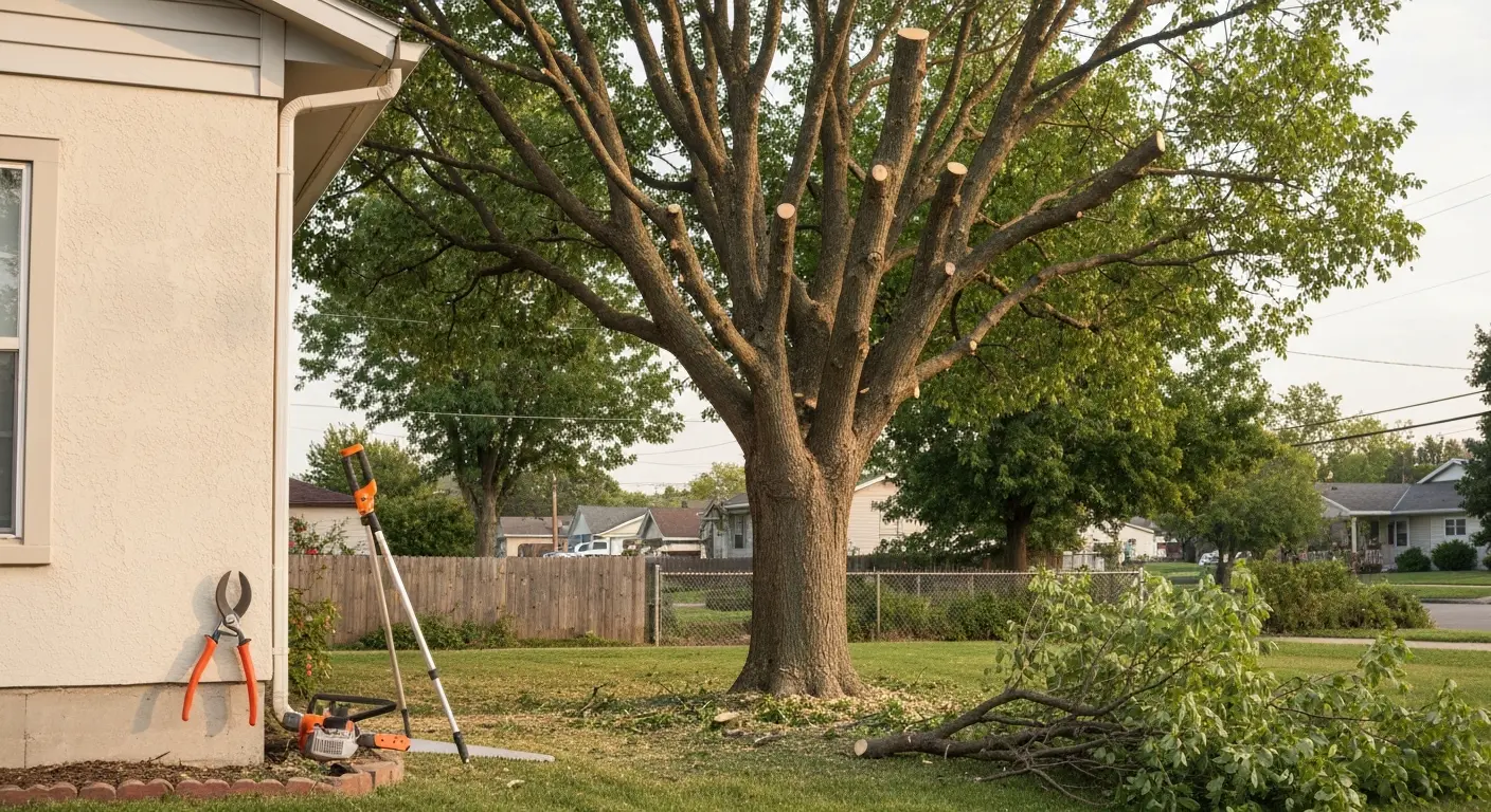 Tree trimming and pruning