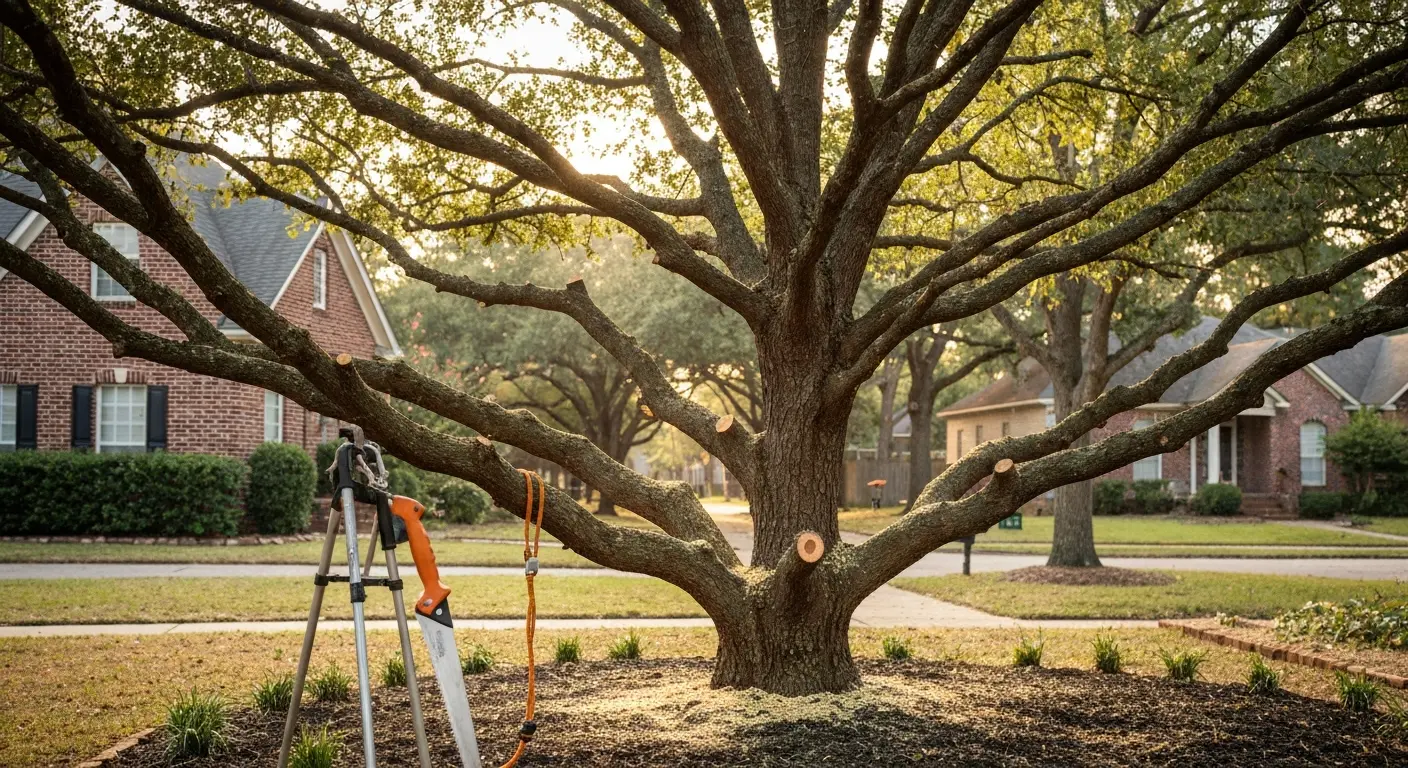 Tree trimming and pruning service