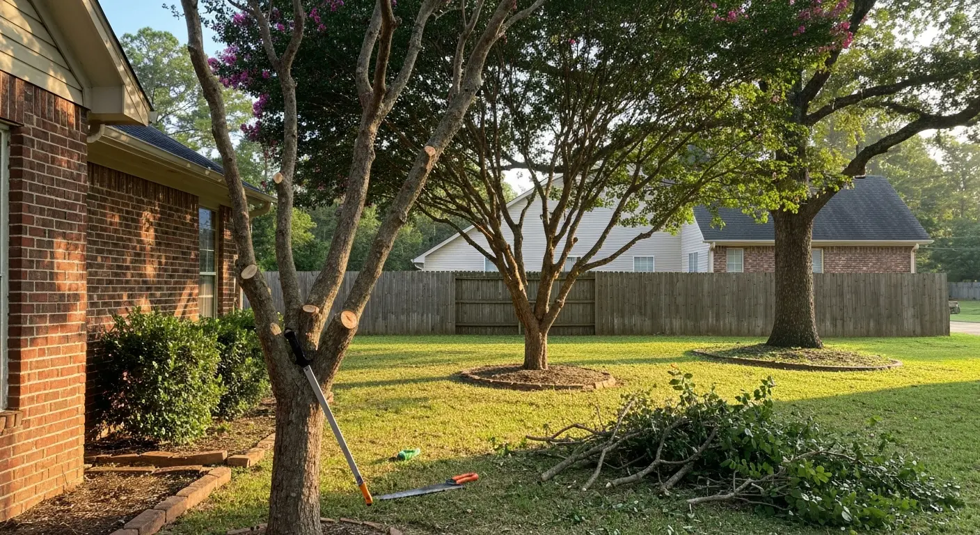 Tree trimming in Brandon