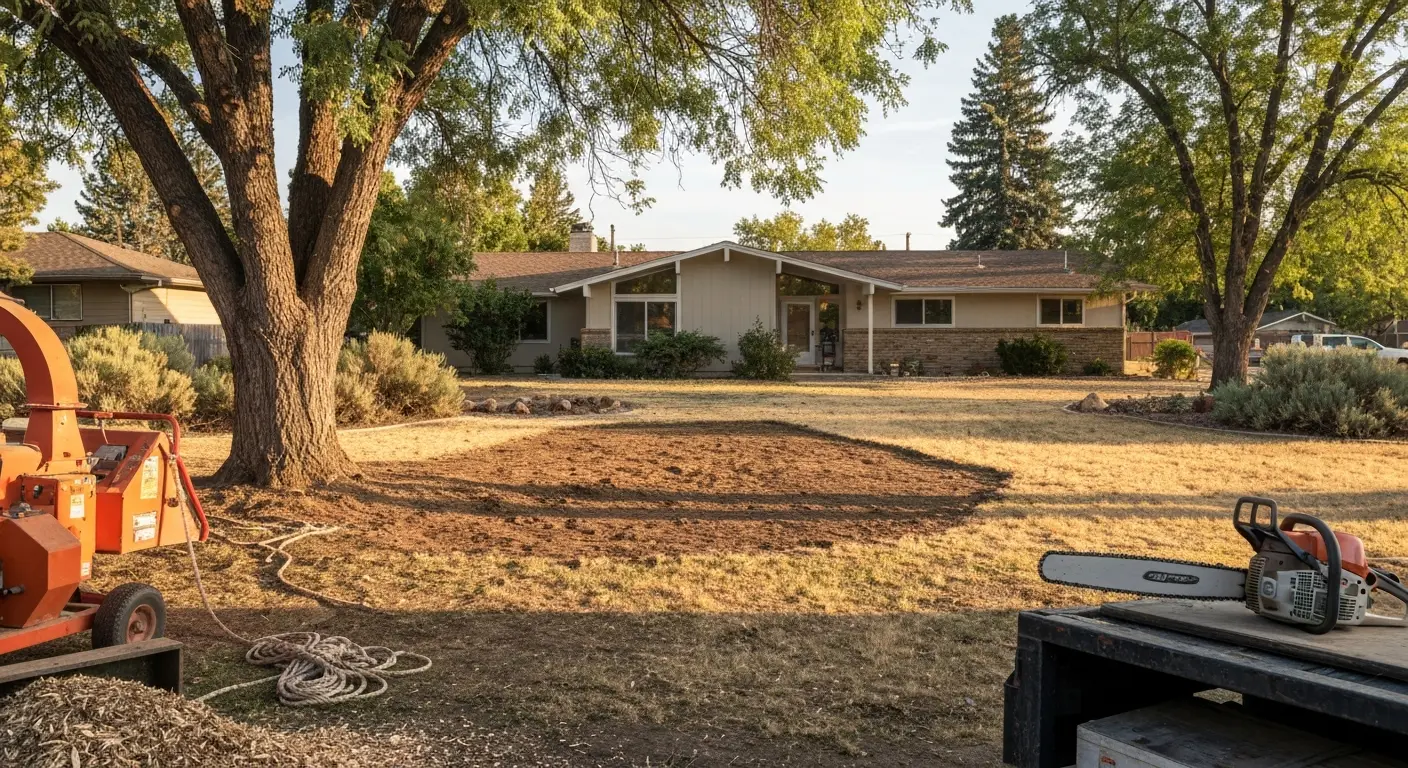 Tree removal project