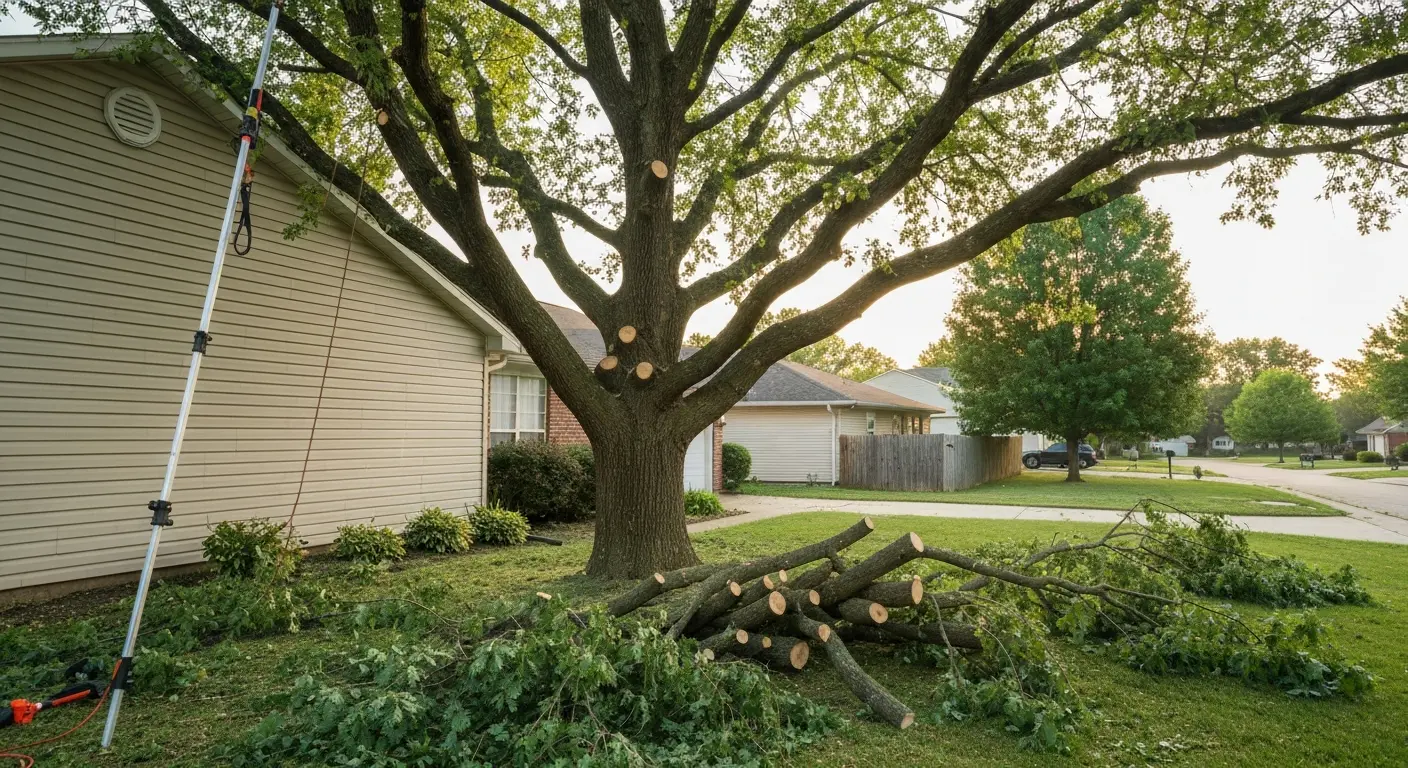Tree trimming services